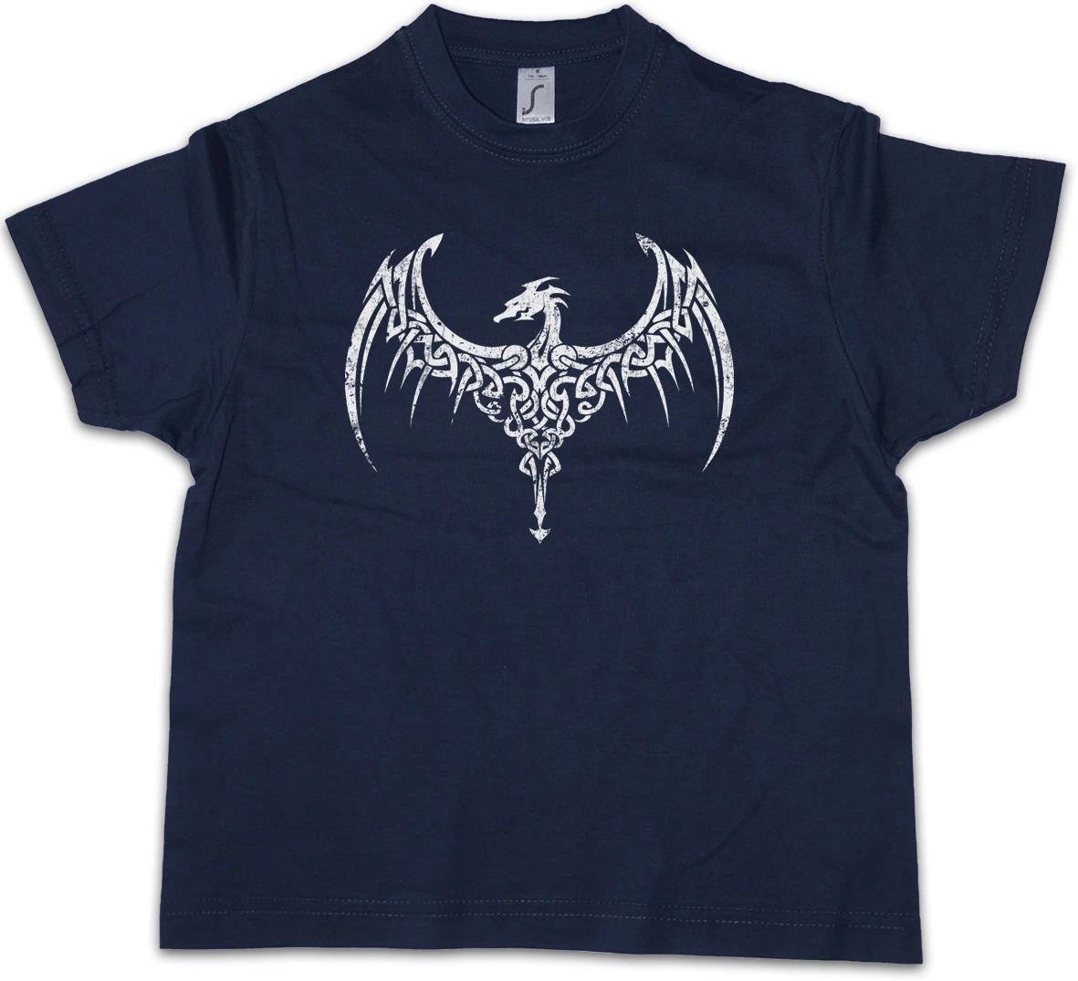 CELTIC DRAGON III Kids Boys kids boys T-Shirt Celts Cross Religion Paganism Sign Symbol 140