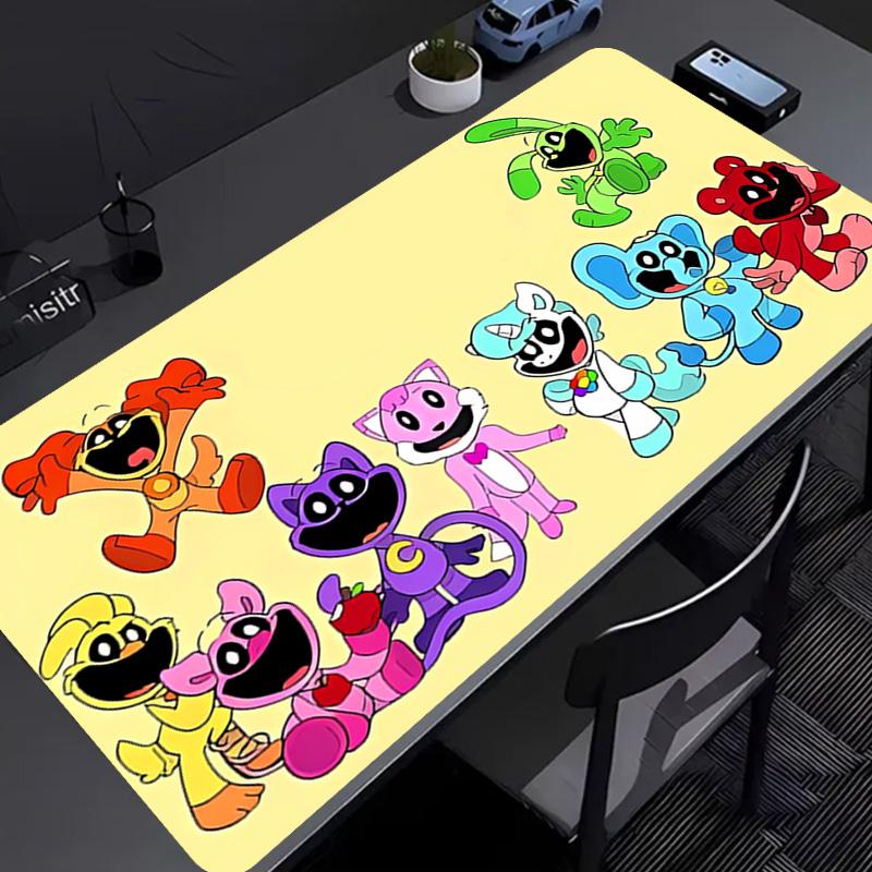 Smiling Critters Mouse Pad - Non-Slip Rubber Base, Smooth Surface for Work,Gaming,Office,And Home Use, Desk Mouse Pad