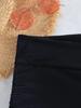 Women's High Waist Tummy Control Drawstring Bikini Bottoms - Butt Lifting, Anti-Exposure, In Stock