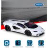 Welly 1/24 Lamborghini Countach LPI800-4 Alloy Miniature Car Diecast Metal Scale Car Model Collection Childrens Toy Vehicle Gift