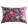 Satin Pillowcase for Hair & Skin, Grey Leopard Printed Pillow Cases Set of 2, Silk Satin Pillow Covers with Envelope Closure