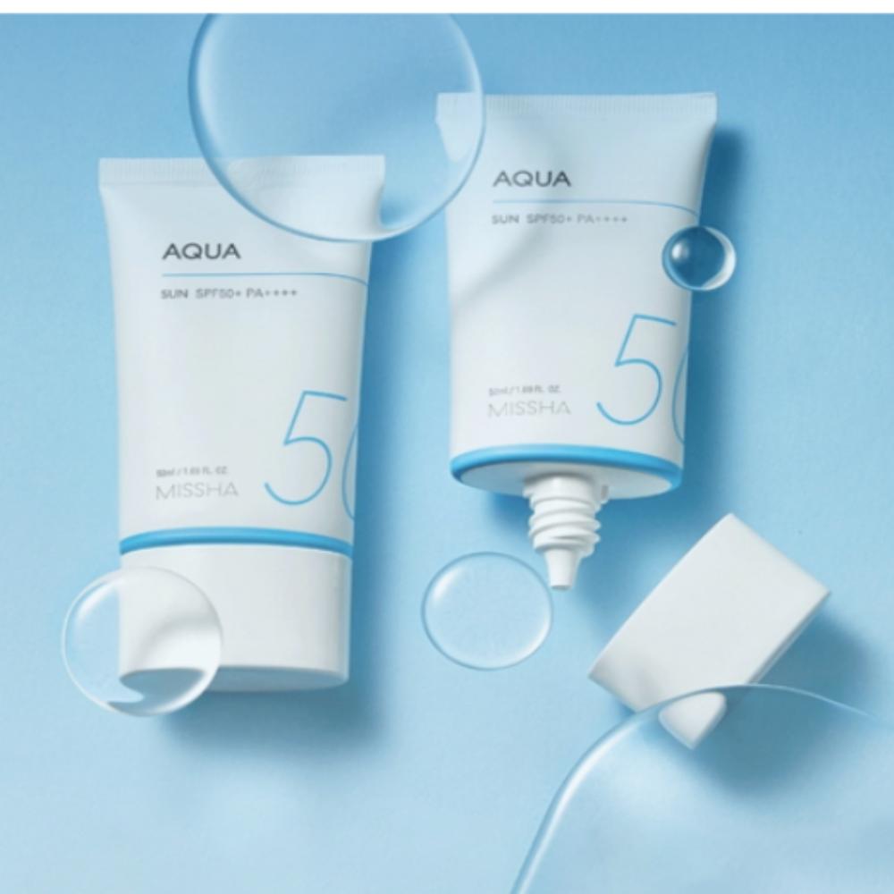 MISSHA All-Around Safe Block Aqua Sun SPF50+ PA++++ (50ml x 1)
