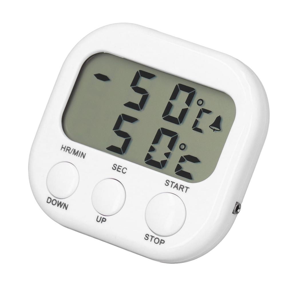 Food Probe Thermometer 2 In 1 Digital Meat Thermometer for Smoker Barbecue Kitchen Oven