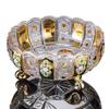 Flavinmci Crystal Glass Fruit Bowl