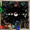Geometric Divinations Table Cloth Board Game Oracles Card Pad Rune Support Mat