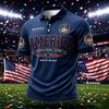 Men's Casual Short Sleeve Soccer Print T-Shirt for Sports, Training, and Daily Wear