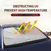 2026 Hot For Renault Hub Caps Car Uv Protection Folding Shading Car Umbrella Front Windshield Sunshade For Renault Clio 4 Megane