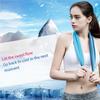 Sport Towel Accessories Sky Blue Color Wiping Cloth Beach Gym Fitness Swimming Women Men Cooling Towels Accessory