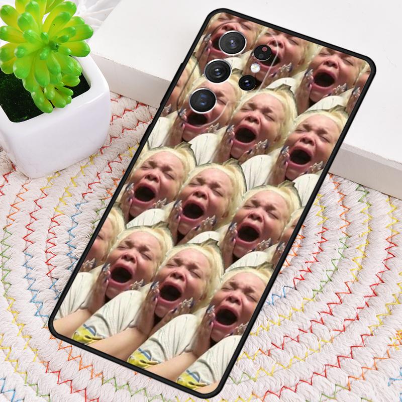 

Trisha Paytas Mood TPU Phone Case For Samsung Galaxy note 10 pro S26 S25 S24 S23 S22 Ultra Plus S21 FE S20 Shockproof Cover Galaxy S24 Ultra