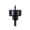11tlg Lochsäge Bohrer Bit Set 3/4"(19 mm) - 2-1 / 2 " (64 mm), mit Sägeblättern aus Kohlenstoffstahl, Spannfuttern, Bohrer, Sechskantschlüssel, Ideal für Weichholz, Sperrholz,