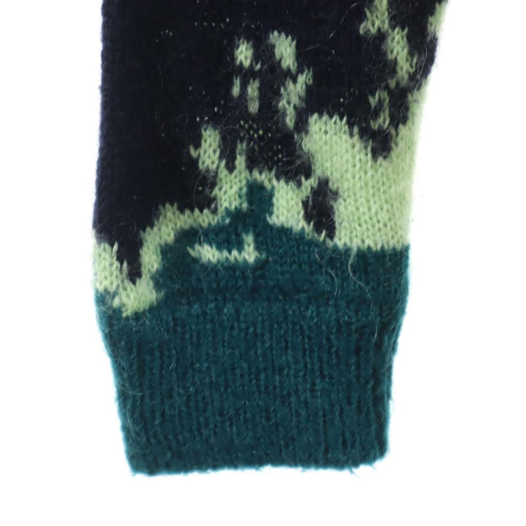 Paul Smith Mohair Blend Long sleeve sweater M Navy knit Women Used