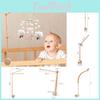 Wooden Baby Mobile Crib Holder Sturdy And Versatile Design**