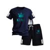 Herren Netz-Kurzarm und Shorts Lässiges Laufset - Unisex Edition