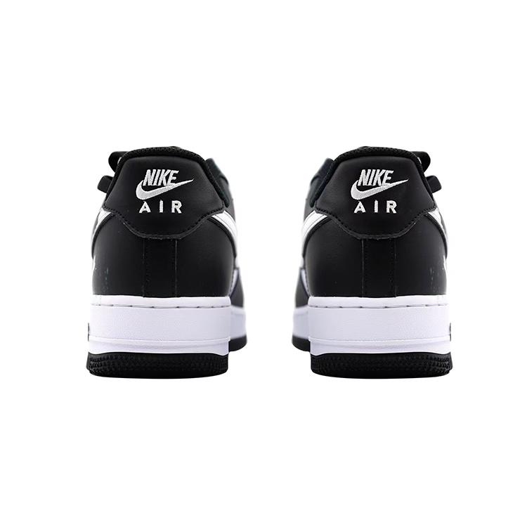 Nike Air Force 1 Low top Skateboard Shoes Unisex White Black DV0788-001(Team10-)