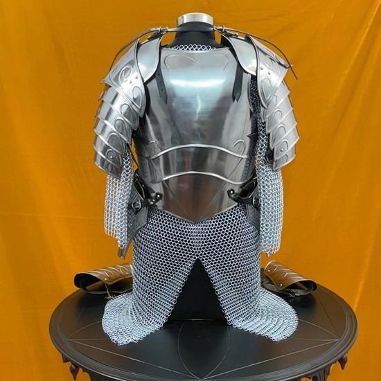 Elfí královna Celokovová zbroj Středověký fantasy bojovnický kostým LARP Cosplay Bojová zbroj pro ženy