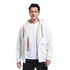 Men's Lamb Wool Hoodie Cardigan - Cross-Season, Thick, Casual, European Fit