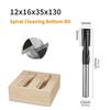 High Precise Spirals Flute Milling Cutter Extended Routers Bit With Extended Shank For Furniture And Carpentry Projects
