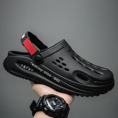 Classic Summer Clogs Men Slippers Breathable Garden Shoes Outdoor Comforty Beach Slippers Home Slippers Antiskid Slippers