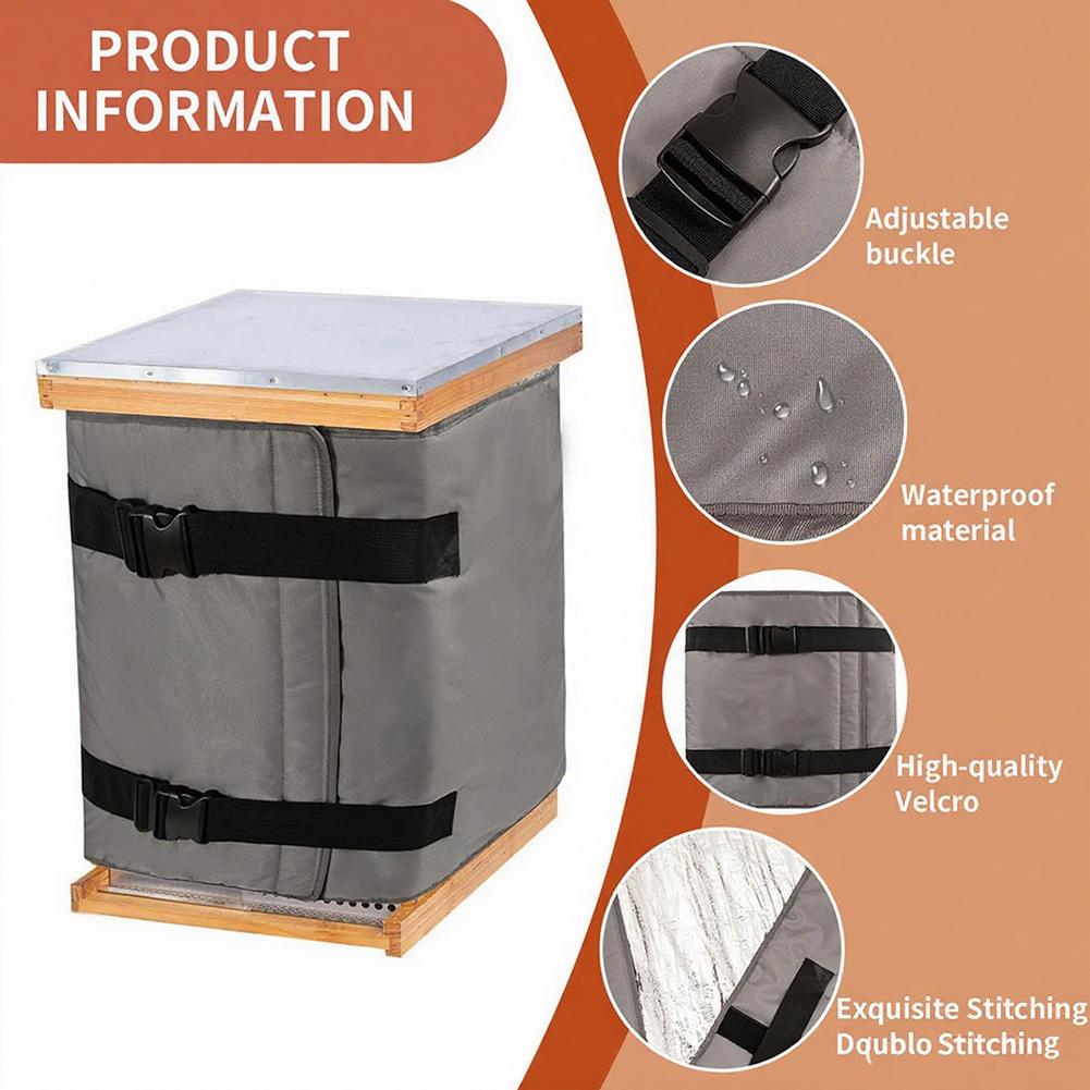 Cold-proof Cover Windproof Beehive Cover For Outdoor Use For Different Beehive Models Temperature-locking Hive Cover