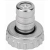 Adaptador de Manguera de Jardín de 3/4". Tapón de plástico para grifo de exterior.