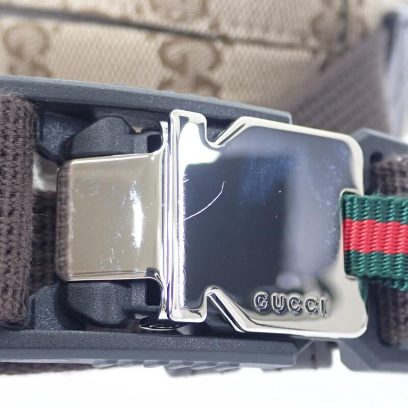 Gucci 802096_FADUK_9853 Body Bag Beige GG Canvas Women