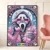 Creative Diamond Painting Kit for Adults DIY Ghost Rhinestone Picture Canvas for Leisure Craft Wall Art and Gift Making Fun Set