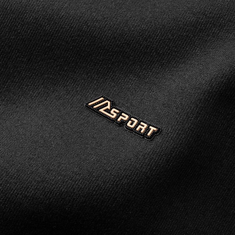 Dibinzhe Men's Plus Size New Chinese Style Zipper Stand Collar Loose Fit Long Sleeve Sweatshirt