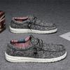 Men's Canvas Loafers Autumn Mens Vulcanized Shoes Breathable Lightweight Hiking Outdoor Sports Shoes Canvas Shoes
