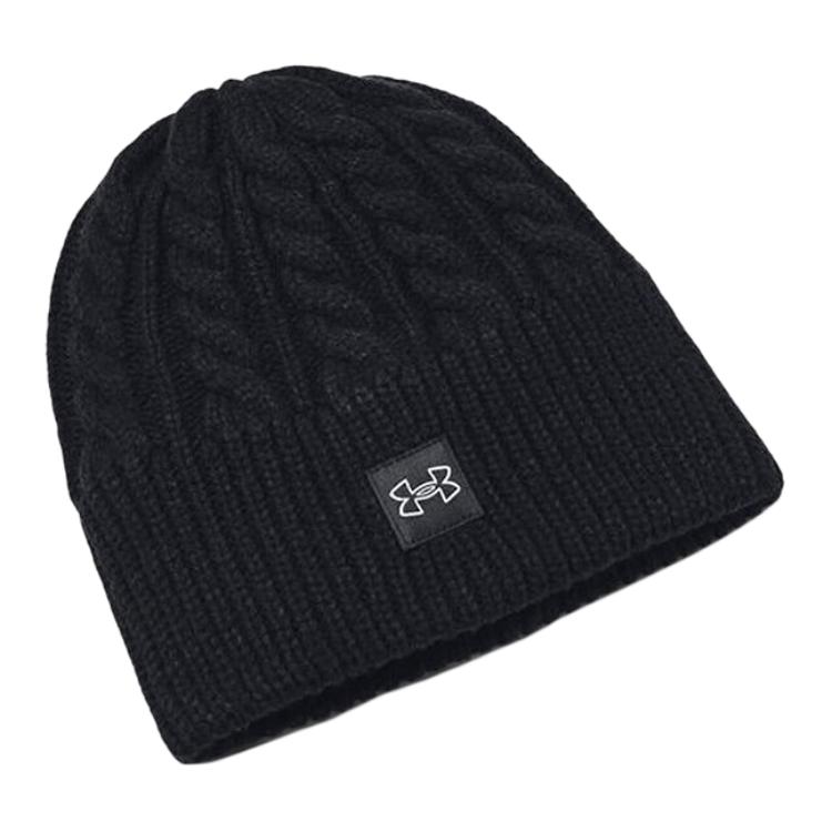 Under Armour Beanies Women s Black 1379995-001/XYY202412080/59193 OS