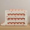 The Slide Egg Storage Box and Egg Storage Rack Are Suitable for Storing Eggs In the Home Kitchen Refrigerator