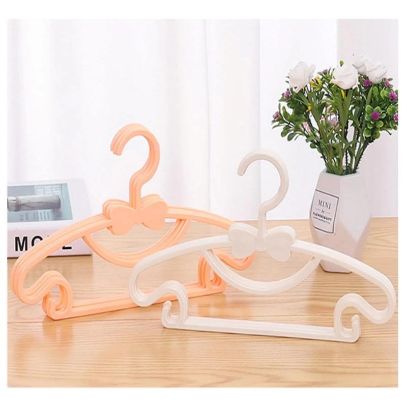 10Pcs Baby Hangers for Plastic Kids Hangers for Nursery -Childrens Hangers - Great As Toddler or Infant Clothes Hangers