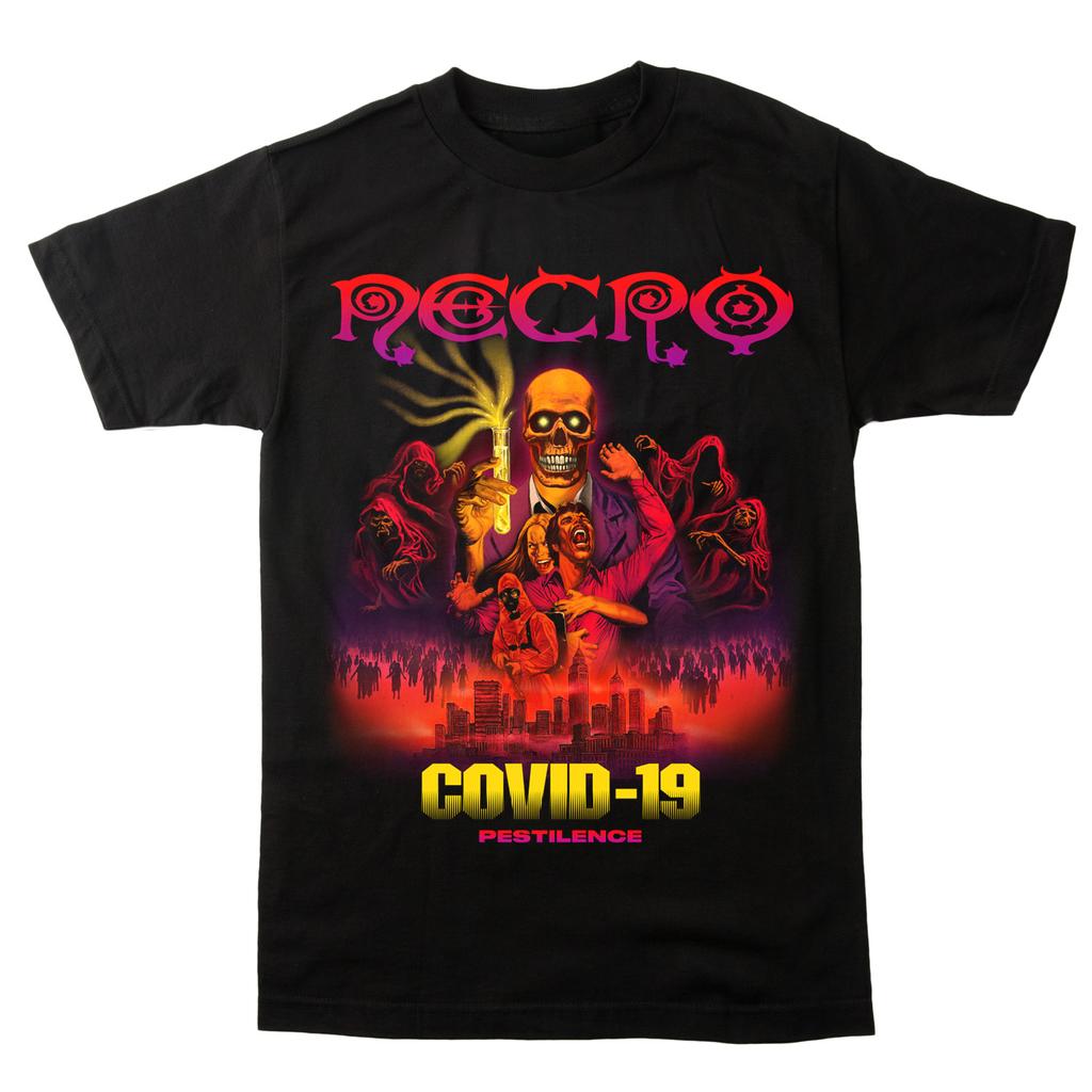 Necro Absolut Horror Bottle A Casual Tshirt Luxury Brand for Both Men and Women