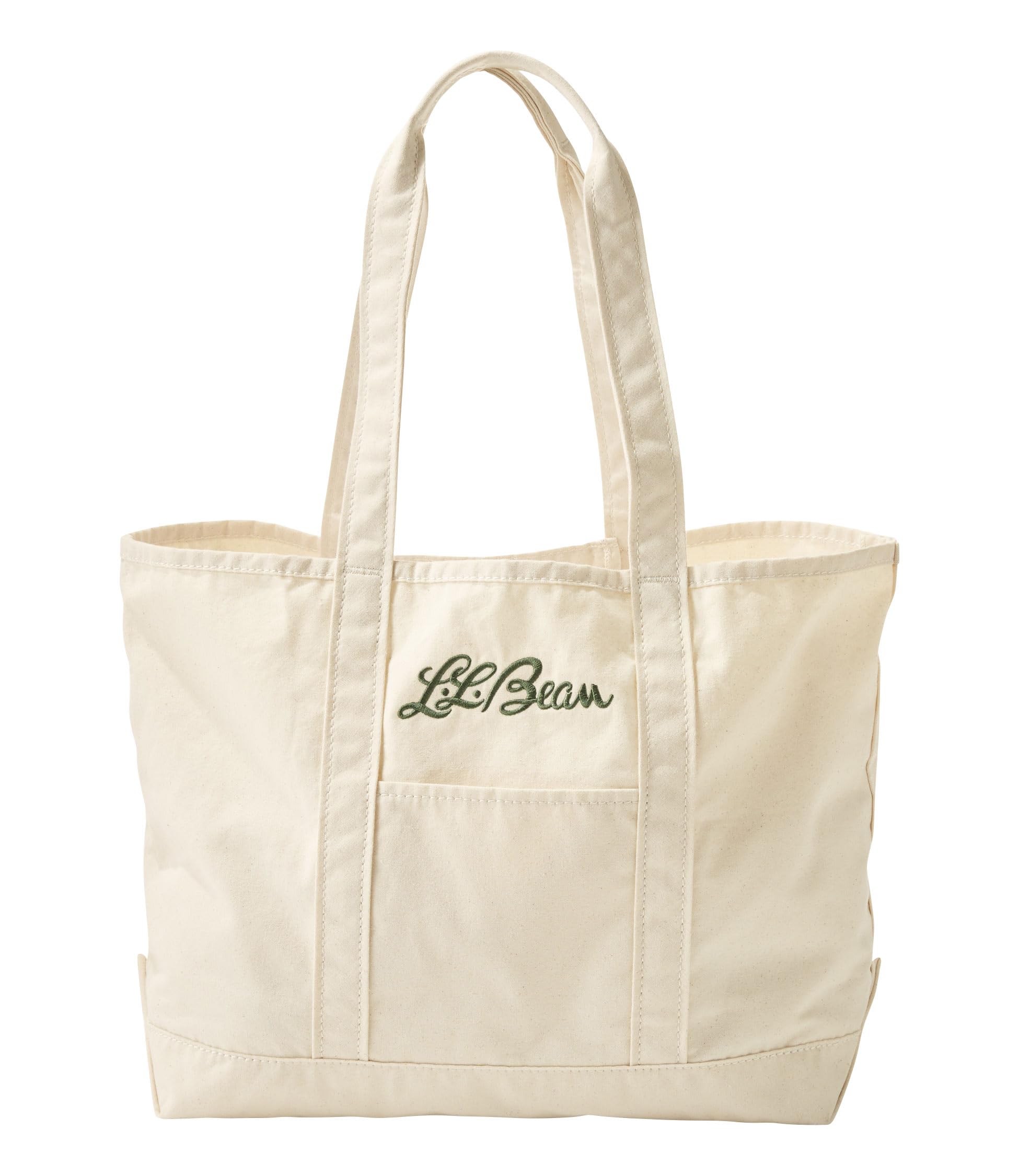 

Grocery Tote with Long Free 1000200454 [LL Bean] Handle, Size, Natural, Tan,