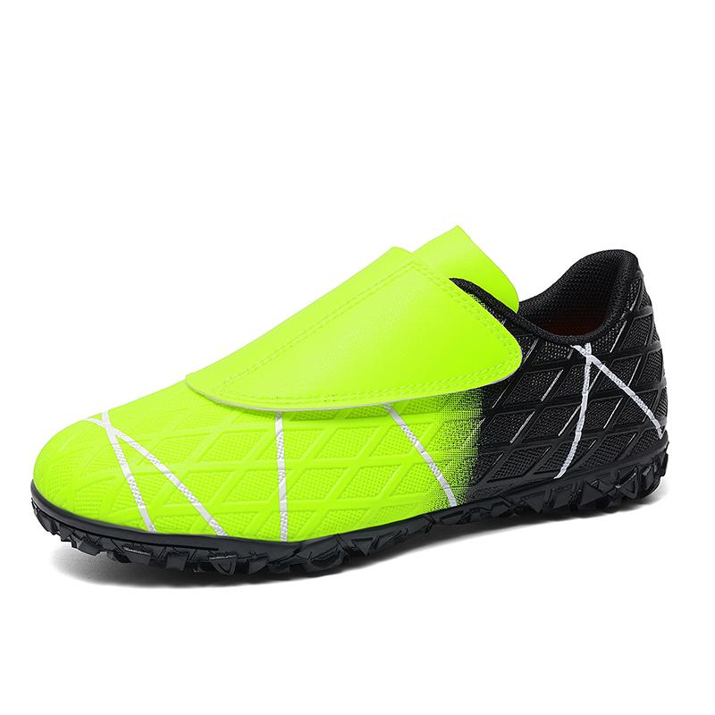 Boys And Girl's Soccer Shoes Men Cleats Comfortable Breathable Non Slip Outdoor Match Training Sport Football Boots Long Spikes