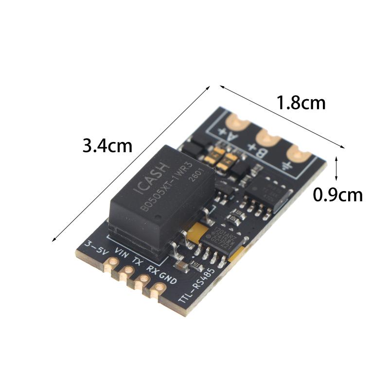 1/2/3 Stück Isoliertes TTL zu RS485 Modul Seriell Automatische Umschaltung 2 Mbit/s Hohe Geschwindigkeit 3,3V 5V Kompatibel