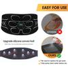 Smart Waist Abdominal Toning Belt Abdominal Muscle Trainer Muscle Toner For Arm Leg Training Home Fitness Massager Usb Recharge
