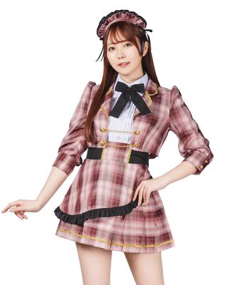 Clearstone Lirik Palet Cosplay Cadılar Bayramı İdol Ceket Hizmetçi Pembe Kadın