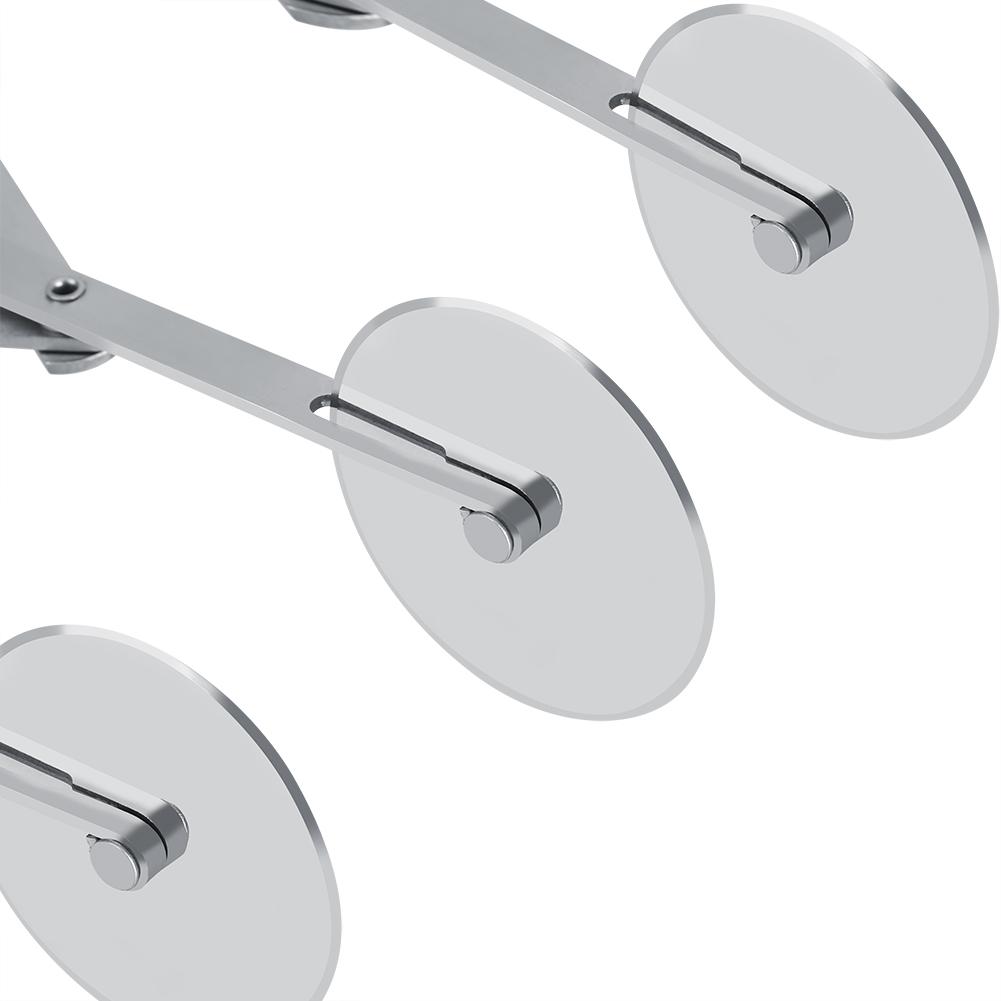 Antihaft Teigrad Edelstahl Kuchenmesser Abschnitt Teig Brot Küchenwerkzeug 5 Räder