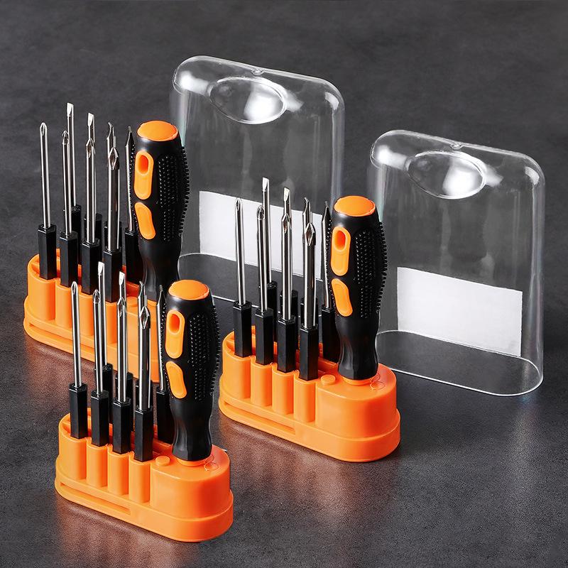 Schraubenzieher set: Multifunktions-Kreuzschlitz, Schlitz, Torx