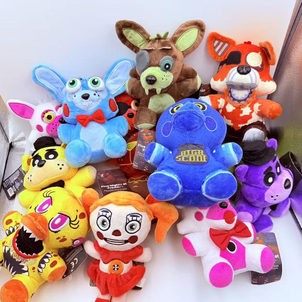 Nuit Chez Freddy Fnaf Peluche Jouets Mignons Poupée Ours Bonnie Renard Dessin Animé Poupées en Peluche Jouets Freddy Pour Enfants Cadeaux Fans..