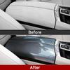 2 Pcs Carbon Fiber Center Console Armrest Box Cover For BMW 7 Series F01 F02 2009-2011 2012 2013 2014 2015 Auto Interior Parts