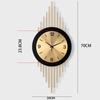 Wall Clock European Style Clocks Home Decoration Personality Creative Fashion Modern Simple Atmosphere Mute Clock Art Wall Watch