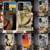 Salvador Dali Art Soft Phone Case For Samsung Galaxy A12 A22 A32 A52 A72 A02S A51 A50S A71 A70 A31 A20S Note 20 Ultra S10 A10S G