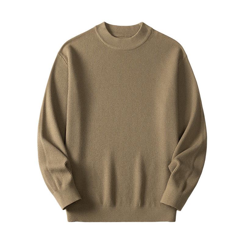 Men's Spring, Autumn and Winter New Pullover Korean Version Versatile Loose Crew Neck Premium Sweater