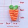 Cute Carrot Rabbit Resin Hair Clips Ornaments DIY Craft Accessories