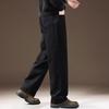 Men's Premium Black Loose Straight Jeans