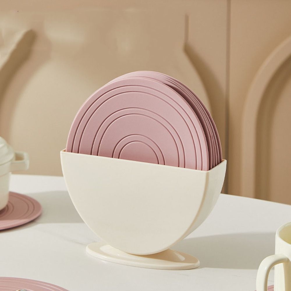 Anti-scalding Cup Mat Non-slip Coaster Minimalist Tableware Mat  Restaurant