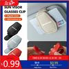 GLC GLB Car Eyeglass Holder Glasses Hanger Storage Clip Interior Organize For Mercedes Benz AMG W204 W205 W203 W211 W201 W210 W