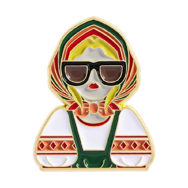 Zinklegierung Retro Cartoon Brosche Reversabzeichen Gesammelt Emaille Pin Schmuck Dekorative Accessoires Geschenk für Erwachsene