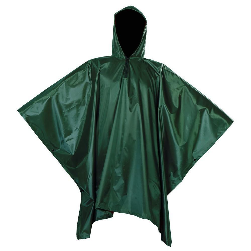 Cloak Raincoat Canopy Outdoor 3-in-1 Multifunctional Poncho Mountaineering Tourism Camping Waterproof Raincoat